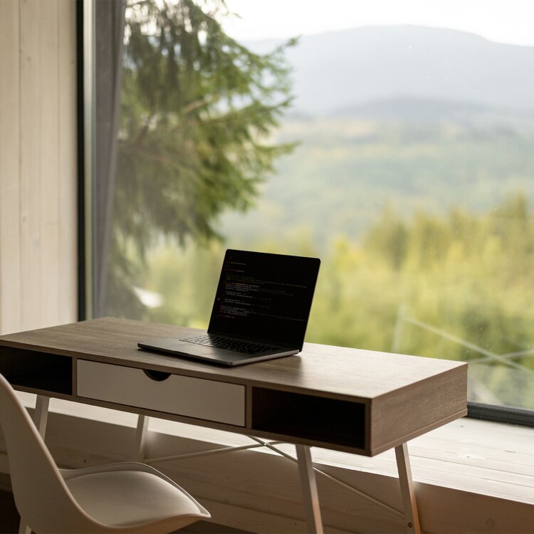 Workplace With Laptop
